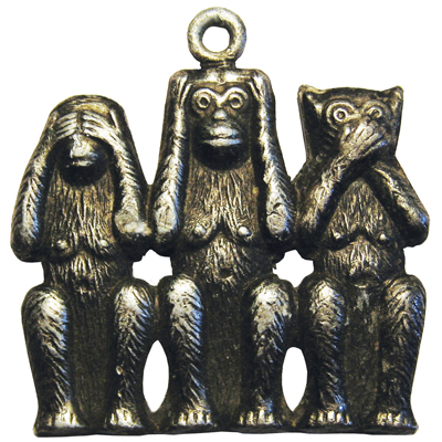 três macacos